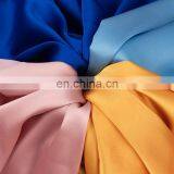 100% Polyester Woven Soild Dyed Shiny Satin Fabric for High Quality Dress thumbnail-1