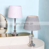 European Modern Design Indoor Decorative Silver Metal Desk Lamp for Bedroom thumbnail-6