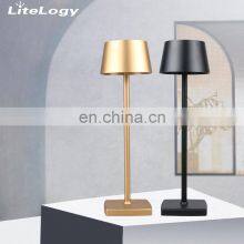 Novedades 2021 Amazon Adjustable Lamp Shade Custom Cordless Rechargeable Dinning Table Lamp Led Bedside Living Dining thumbnail-2