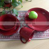 12PCS Solid Color Glazed Stoneware Dinner Set,Raylon Solid Color Stoneware Dinnerware thumbnail-1