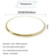 Thin LED Ceiling Light for Bathroom 220V 12W 18W 24W 36W Bedroom LED Ceiling Lamp for Corridor Aisle Kitchen Bedroom Lamps thumbnail-5