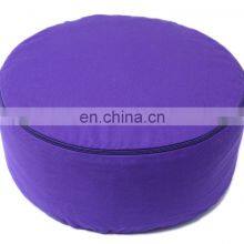 Best Quality 100% Cotton Canvas Non Plate Indian Made Zafu Cushion thumbnail-3