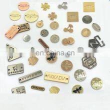 Hot Selling Engraved Small Logo Tag Custom Metal Pendant Charm Jewelry Tag Necklace Underwear thumbnail-3