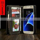 for Samsung s7 Case Leather Stand Flip Phone Case With 2 Business Card Holder Photo Bag Leather Case for Samsung s7 thumbnail-2