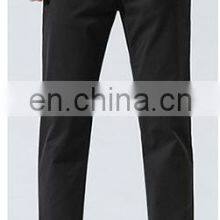 Customized LOGO Men's 100% Cotton High-quality Spring and Autumn New Slim Stretch Foot Pants Plus Size Men's Casual Pants thumbnail-4