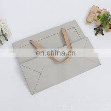 Wholesale Custom Logo Advertising Heavy Paper Shopping Bags Canvas Tote Gift Bag With String thumbnail-3