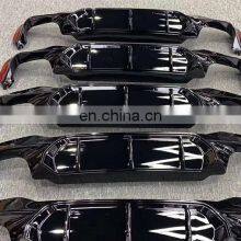 High Guality Rear Lip For BMW 5 Series G30G38 Modified M5 Bright Black Diffuser thumbnail-2