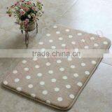 Latex Backing Bath Funny Dots Bath Mat