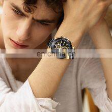 VA VA VOOM 2321 Military Gentlemen Quartz Movement Wrist Watch Stainless Steel Hollow Out Wristwatches Quartz Watches thumbnail-5