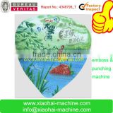 Aluminum Foil Lids Punching Machine With Embossing