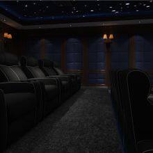 CHIHU Theater Furniture High Quality Comfortable Leather Cinema Chair Power Recliner Home Theater Sofa thumbnail-2