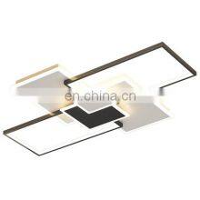 Алюминиевые современные светодиодные потолочные лампы для гостиной и спальни, диммируемые потолочные лампы