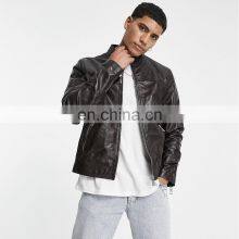 Hot Selling Leather Winter Jacket Top Quality Original Leather Winter Jacket thumbnail-4