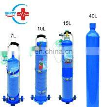 HC-J016 Medical High Pressure Oxygen Storage Bottle 40L Hospital Portable Oxygen Cylinder for Sale