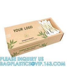 Paper Bamboo Stick Cotton Ear Swab / Bud With Different Size, Wholesale q Tips Skin Care Ear Cleaning Disposable Bamboo Stick Cotton Buds Cotton Swabs Package Wooden thumbnail-4