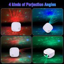 Wifi Smart Star Projector Led Laser Galaxy Projector Music Night Light Starry Sky Moon Wireless App Control Decor Table Lamp thumbnail-2