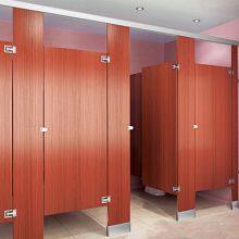 Popular High Quality Commercial Solid Surface HPL Shower Cubicle Toilet Dimensions Toilet Cubicles for Sale thumbnail-5