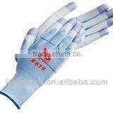 High Quality Safe Gloves/working Gloves/PU Coated Glove thumbnail-1