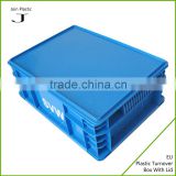 Waterproof PP plastic turnover storage box