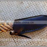 Custom Damascus Clip Point Knife thumbnail-3