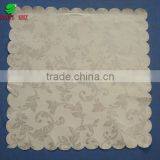 Ecru Design Jacquard Table Cloth With Gold Threads