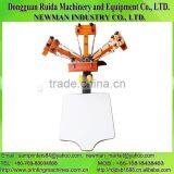 NS401-EAS 4 Color 1 Station Rotary Tabletop Screen Press