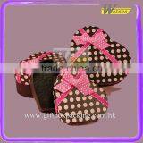Heart Shape Cardboard Gift Box for Chocolate