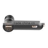 Free Sample BC08 fm Transmitter Bluetooth Handsfree Car Kit MP3 Player USB Car Charger thumbnail-4