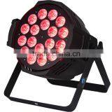 China Dmx 512 Indoor 18pcs Rgbwa 5in1 Cob Led Par 64 Rgb Dmx Stage Lighting thumbnail-2