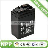 Chinese Factory 6V4AH Sealed Lead Acid NPP AGM Battery for Ups thumbnail-4