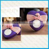 Red Heart Shaped Gift Tin Box For Wedding thumbnail-2