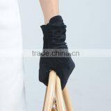 Lady Stylish Flannel Gloves With Ruffle on Wristband thumbnail-5
