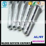 HIGH QUALITY FACTORY DOME HEAD ALUMINUM MULTIGRIP POP RIVETS thumbnail-6