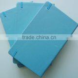 Blue Thermo pu Leather Debossed Logo Custom Hardcover Journal Export to Turkey thumbnail-2