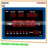 Desk Clock/digital Clock /digital Wall Clockwith Calendar, Alarm and Temperature thumbnail-2