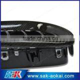 Car Front Mesh Grille Carbon Fiber Bumper Girlle thumbnail-4