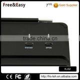 2016 High Quality 59 Keys Buletooth Wirelee Keyboard for Laptop and Tablet pc thumbnail-6