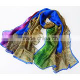 Fashional Print custom design silk scarf