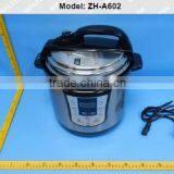 SAA 6L 1000W Basic Cheap 4 Digital Display Stainless Steel Housing Electric 8 Cooking Functions Electric Pressure Cooker thumbnail-4