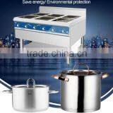 6 Heads 2KW Each Wok Commercial Industrial Electronic Induction Cooker Cooktop With Stainless Steel M635 thumbnail-5