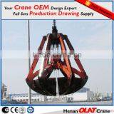 Orange peel grab for Port Portal crane