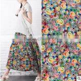 Supply Garment Material Rayon Digital Printed Fabric thumbnail-1