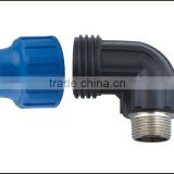 High Standard hdpe Compression Elbow Fitting for Sale