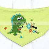 Baby Bib Cotton Jersey Soft Bib Made in China Cotton Toddle Scarf Baby Jersey Adjustable Bib Middle Color thumbnail-1