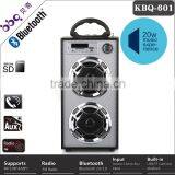 Bluetooth Portable karaoke speaker system with USB FM Radio