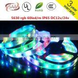 Super Bright SMD 5630 DC 12V Rgbw 5m/lot LED Strip 60led/m Led Tape Light