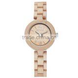 2016 Fashion Wood Strap Japan Movement Wood Vogue Watch for Ladies thumbnail-1