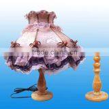 Finest Made Natural Yellow Jade Stone Lampstand thumbnail-1