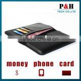 2015 Brand New Design Leather Back Case for IPhone 6 Leather Case With Stand & Card Slots thumbnail-3