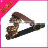 Lady's Belts Fashion New Braided PU Leather Belt thumbnail-1
